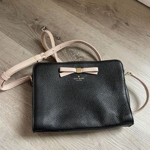 Kate Spade Crossbody (Black and Pink)